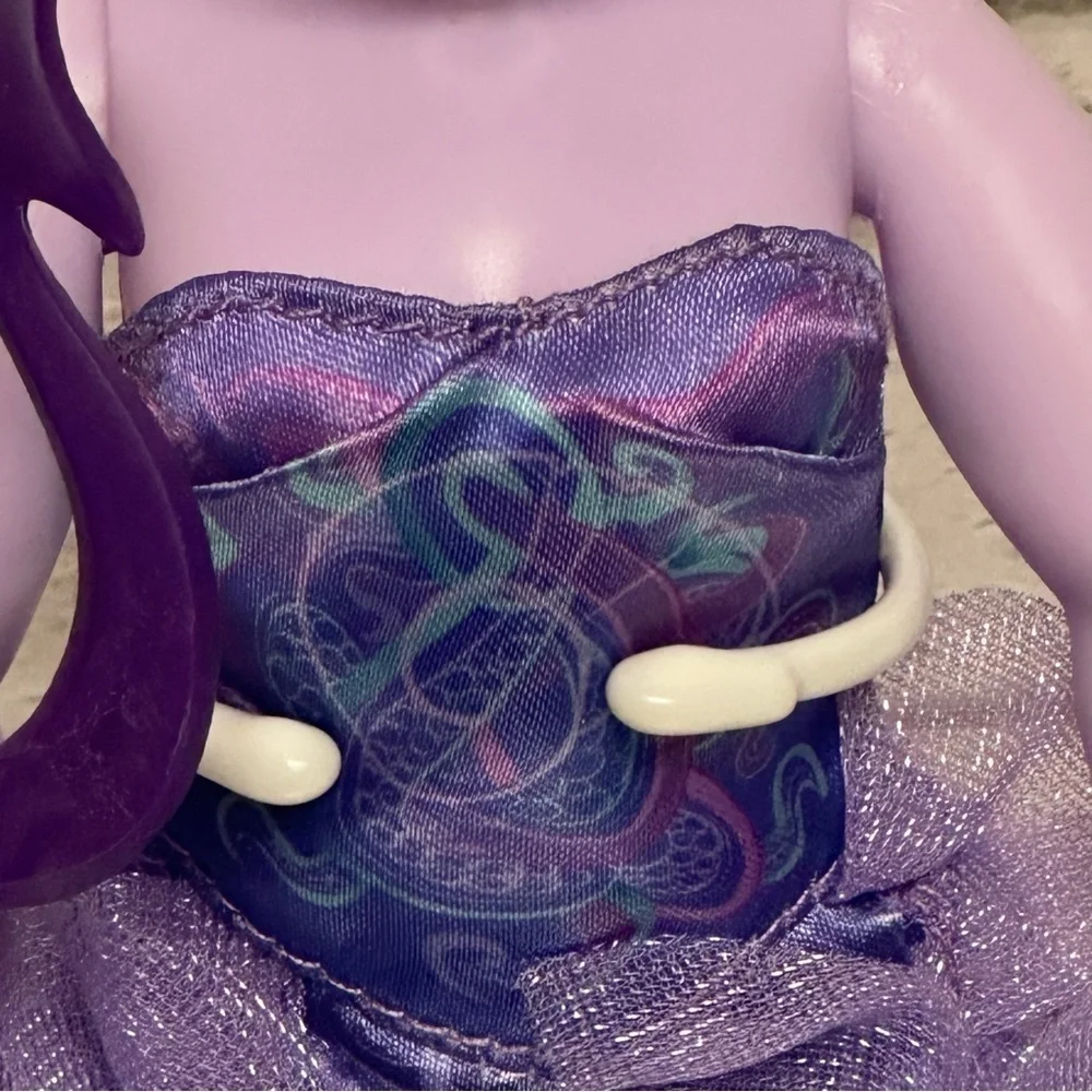 Disney Princess Villains Ursula Fashion Doll Accessory Removable Clothes Staff